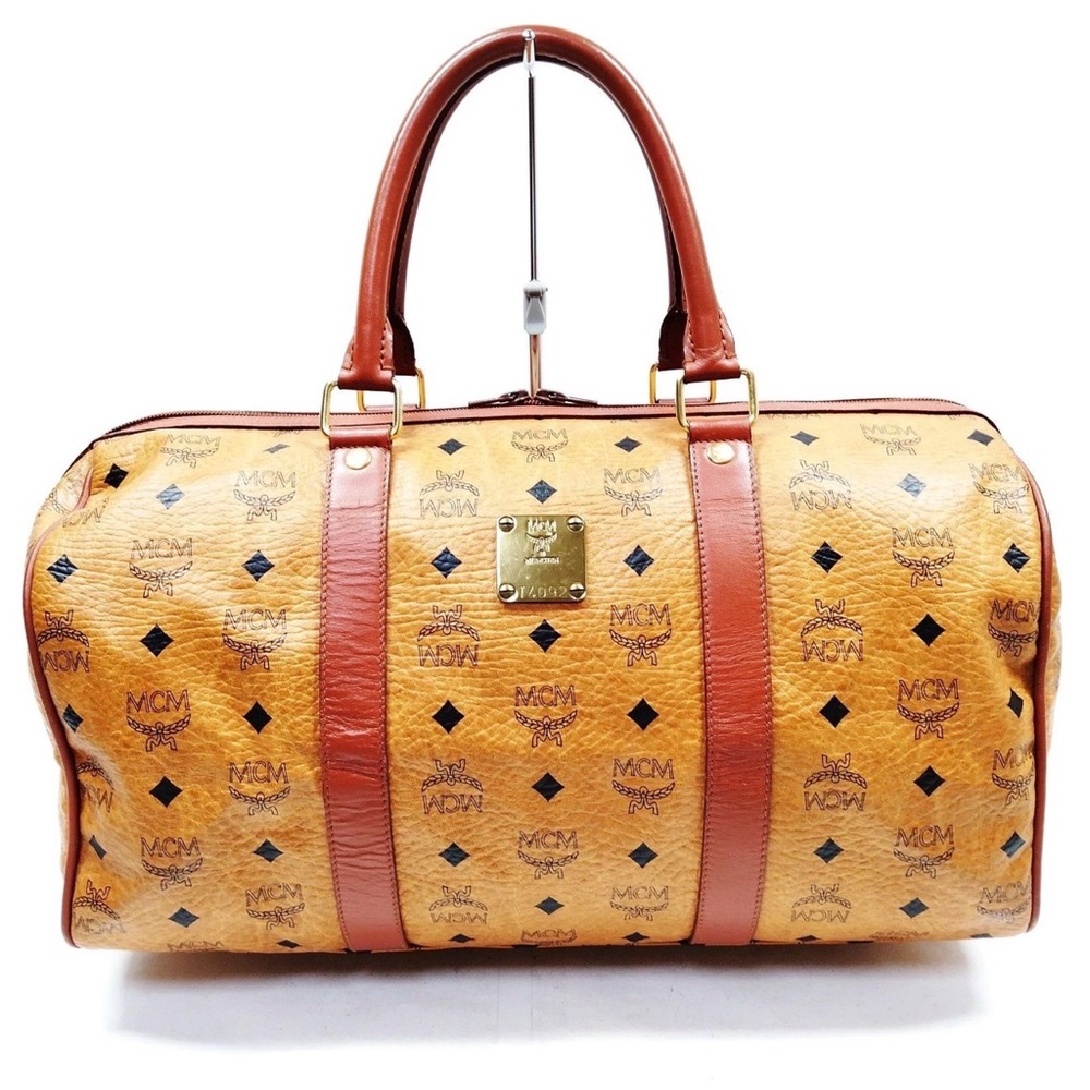 MCM Tan Handbag authentic - Picture 1 of 11
